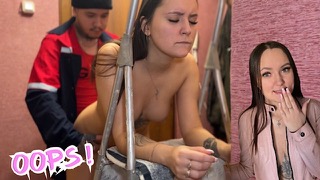 Брюнеточка отдалась слесарю | The brunette gave herself to the locksmith