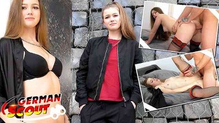 Мужик уговорил незнакомку на сьемки в порно