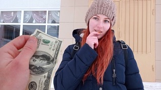 Трахнул молодую телку за двести баксов