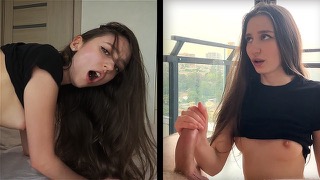Она любит показывать свои похотливые желания