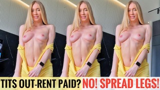 Похотливая сводная сестра не может пройти мимо моего члена